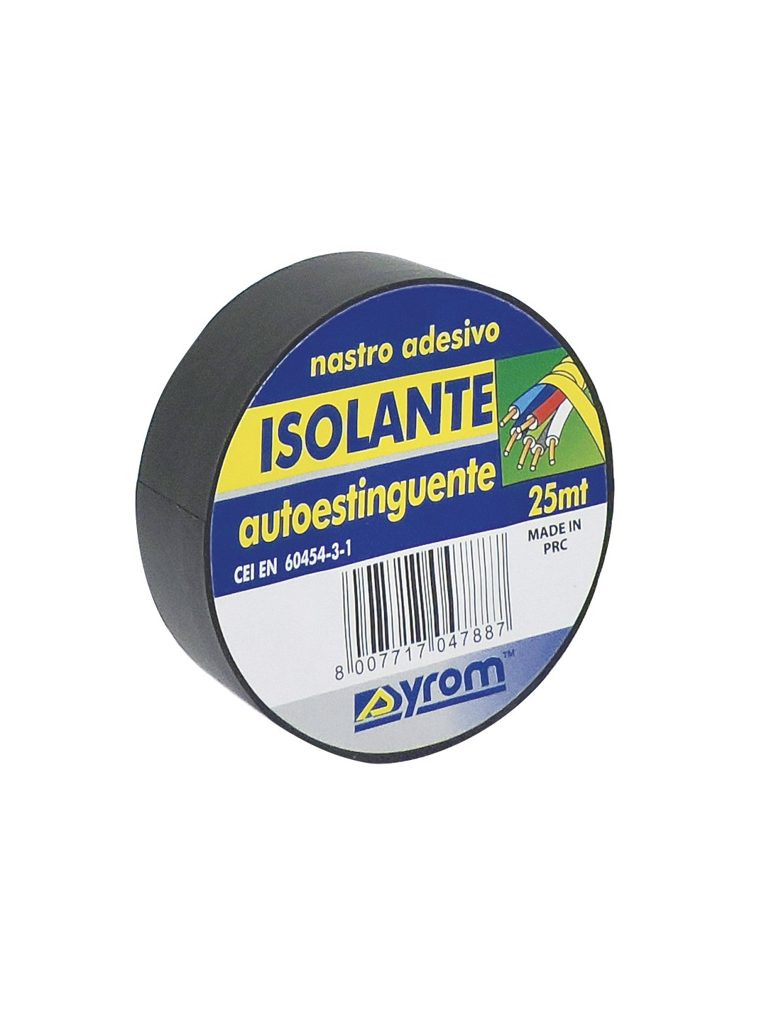 NASTRO ISOLANTE PVC - NERO