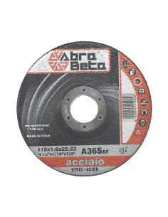 DISCO DA SBAVO PER ACCIAIO