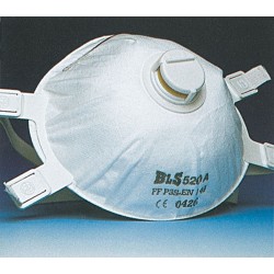 MASCHERINA BLS525V FFP3D...