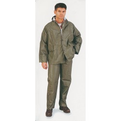 COMPLETO IMPERMEABILE VERDE...