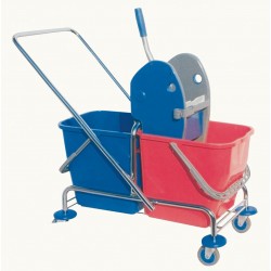CARRELLO MOCIO 2 VASCHE...